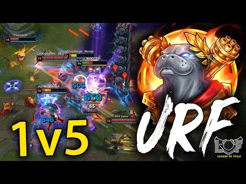 ARURF Fun Outplays 2020 - URF League of Legends (1v5, Pentakill, Hexakill, 1HP...)