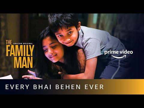 Every Bhai Behen Ever - The Family Man Scene | Atharv and Dhriti | Amazon Prime Video
