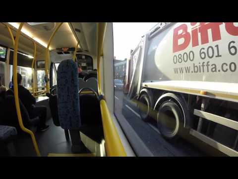 Full route visual part 1: OP07 ARE, HOV01 on route 465 from Kingston to Surbiton Station