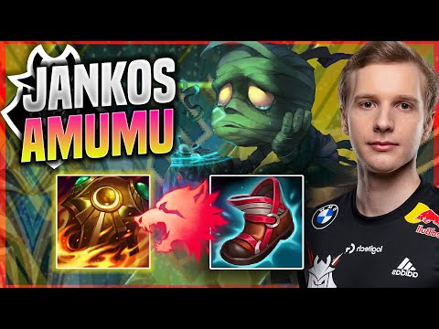 JANKOS TRIES AMUMU WITH NEW REWORK!   G2 Jankos Plays Amumu JUNGLE vs Nidalee! Patch 11 17 Trim