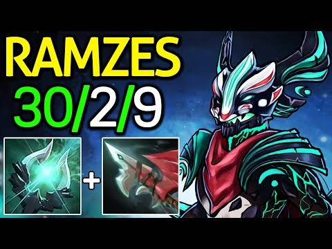 RAMZES Dota 2 [Outworld Devourer] Imba Raid Boss 30 Kills