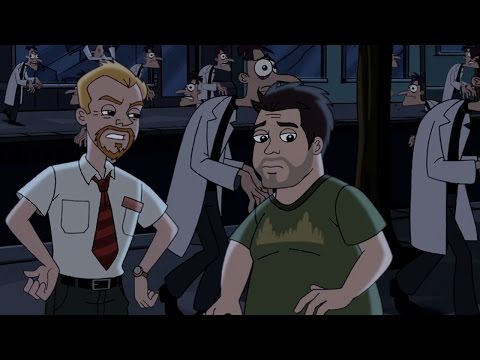 Simon Pegg And Nick Frost Reprise Their 'Shaun Of The Dead' Roles On 'Phineas And Ferb'