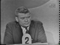 To Tell The Truth Doak Walker Football Great Female Chess Champ Mar 31 1960