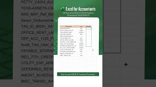 How to use SEARCH Function/Formula in Excel?