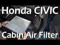 Honda Civic (2006-2011) - Cabin Air Filter ...