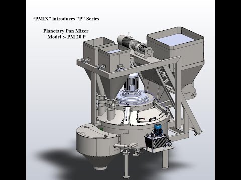 "PMIX" Planetary Concrete Mixer  - Model :- PM 20 P