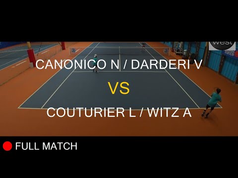 CANONICO N (ITA) / DARDERI V (ITA) VS COUTURIER L (FRA) / WITZ A (FRA) - Open Super 12 Auray 2020
