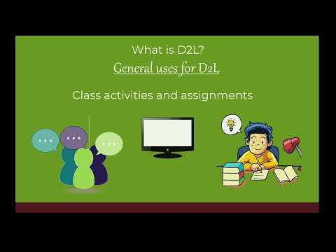 How to D2L    video 1  What is D2L Brightspace, and what is it used for