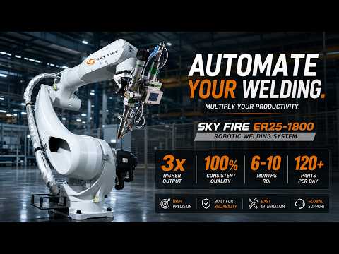 From Manual Welding to Automation with the EFORT ER25-1800 EFORT Robotics.