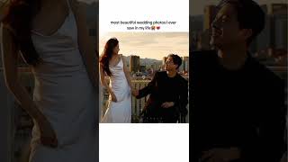 such a magical wedding shoot of My Secret Romance actress Song Ji Eun and YouTuber Park Wekdrama