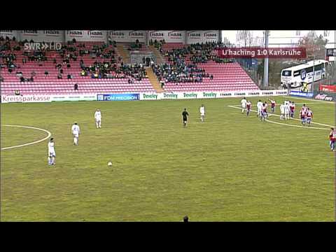 Spvgg. Unterhaching - Karlsruher SC 2:1 06.04.2013 Alle Tore Highlights HD