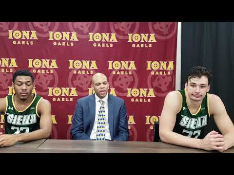 Siena Coach Jamion Christian Player Comments Post 56-54 Win at Iona