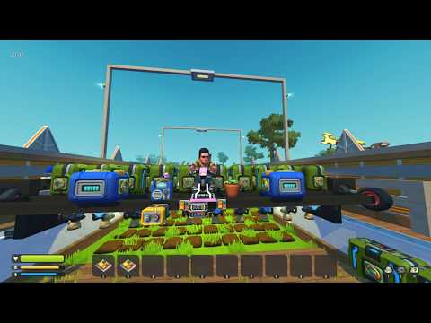 Scrap Mechanic Survival . Indestructible farm base!!? part 1