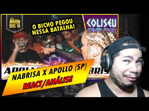 (FICOU TENSO 🔥🔥) NABRISA X APOLLO (SP) - PRIMEIRA FASE - BATALHA DO COLISEU - EDIÇÃO 70 - TRAPFUNK