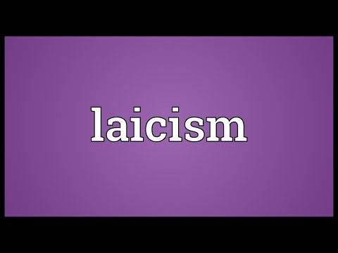 Laicism Meaning