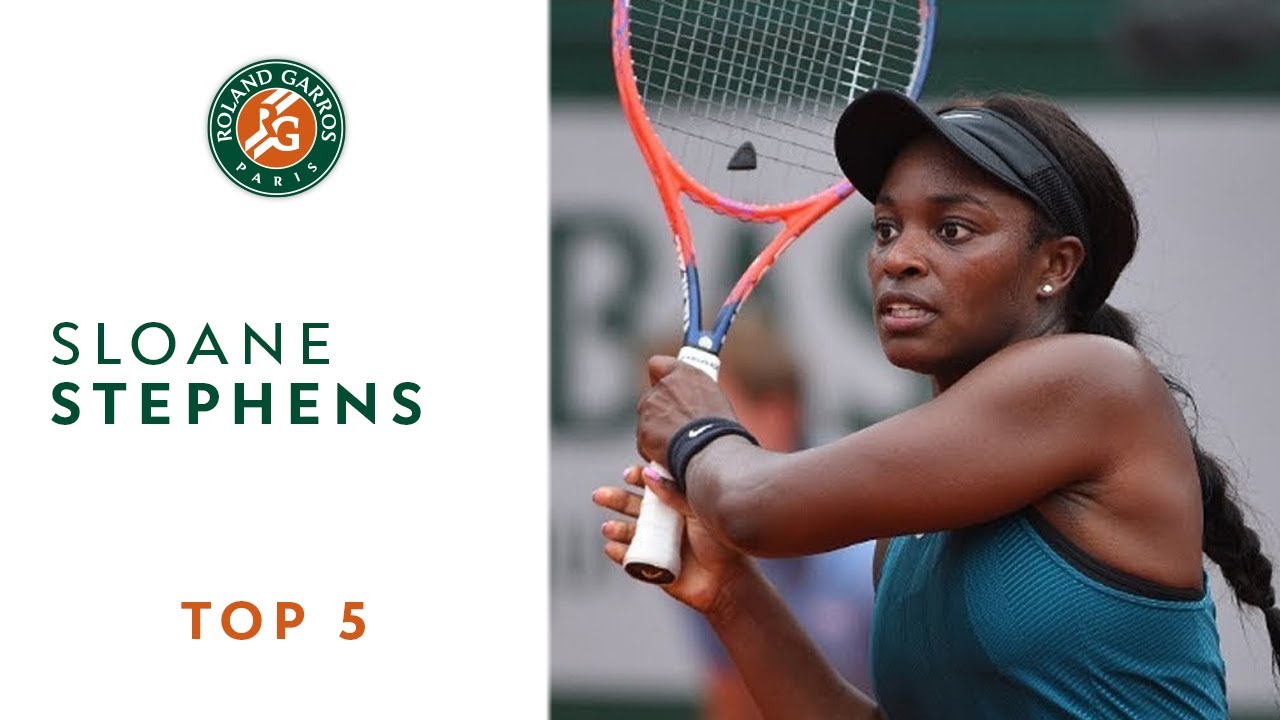 Sloane Stephens - TOP 5 | Roland Garros 2018