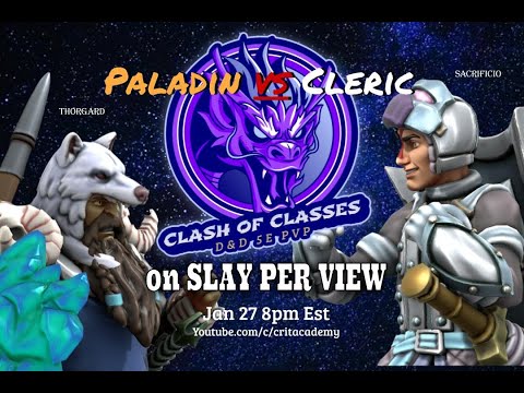 D&D PVP: Clash of Classes | Paladin VS Cleric | 1v1 Colosseum