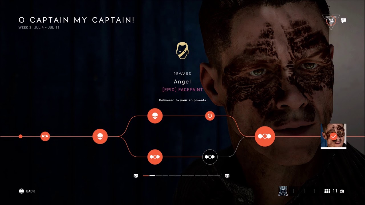 Battlefield 5 - Angel Facepaint Unlock