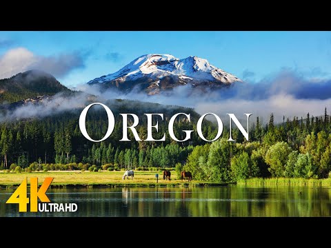 Oregon 4K Nature Film - Inspiring Music - Beautiful Nature 4K Drone
