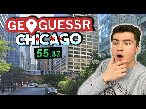 GeoGuessr Chicago Perfect Score in 55 SECONDS - Speedrun World Record