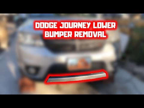 2012 Dodge Journey - Lower Front Bumper Removal