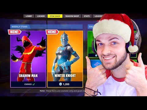 I Got New Christmas 2018 Fortnite Skins - 