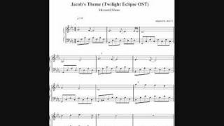 Jacob's Theme (Twilight Eclipse OST) - Howard Shore + SHEETS
