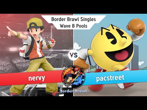 Border Brawl: nervy (Pkmn Trainer) vs pacstreet (Pacman) - Pools