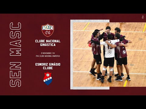 Voleibol - Clube Nacional de Ginástica vs Esmoriz Ginásio Clube