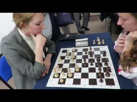 2016-05-23 WGM Zakurdjaeva - WM Obolentseva BLITZ 80 Tretjakovka