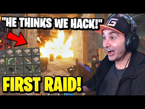 Summit1g FIRST HUGE RAID Against SALTY CLAN with BIG LOOT! | Rust #4