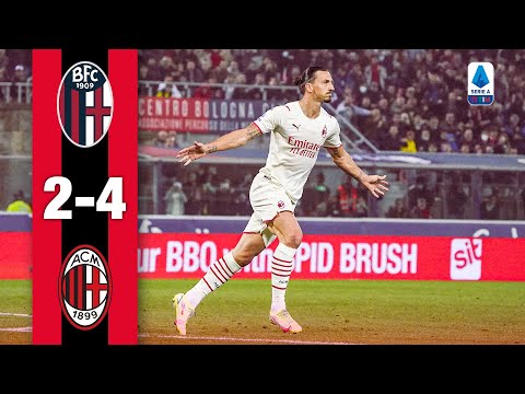 Leão, Calabria, Bennacer & Ibrahimović | Bologna 2-4 AC Milan | Highlights Serie A
