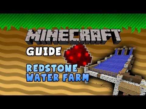 William Strife - Minecraft Guide - Redstone Water Farm