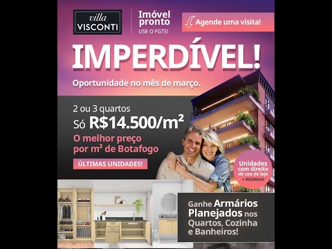 Villa Visconti Botafogo   Últimas Unidades