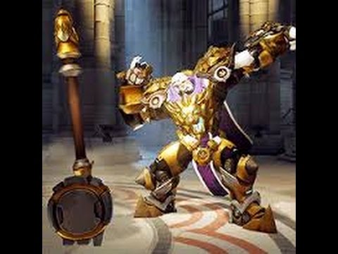 Overwatch GOD Reinhardt MONTAGE!!!!!!!