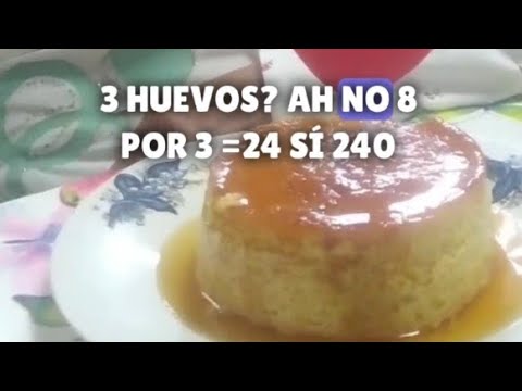 Flan para celebrar mi aniversario de bodas #65 y el día de San Valentín