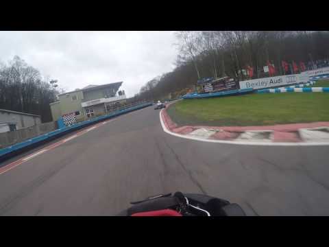 Buckmore 2017 Quadrant series Round 1 race 1 Chris Turner pt2