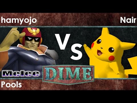 DIME 22 - FX | hamyojo (C Falcon) vs Nair (Pikachu) Pools - Melee