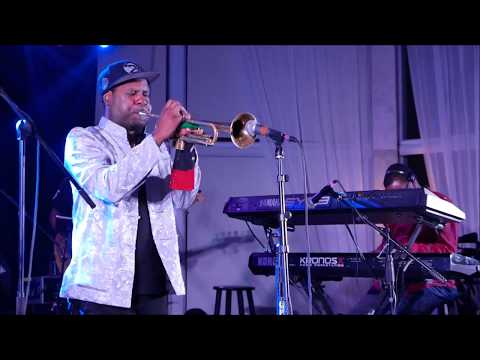 Lil John Roberts/Russell Gunn/Mino Cinelu - Bitches Brew  @ Atlanta Jazz Fest - Sat May/27/2017