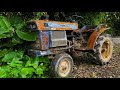 Restoration of old Japanese ISEKI TX1210 tractor engine _ Revival of antique tractors 1978