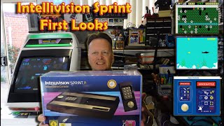 Intellivision Sprint Console - First looks and gameplays