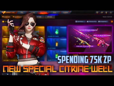 Crossfire West | NEW Special Citrine Well - Spending 75k ZP | 23-04-2024