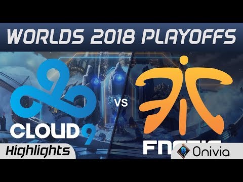 C9 vs FNC Game 1 Highlights Worlds 2018 Playoffs Cloud9 vs Fnatic by Onivia