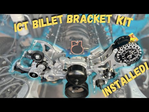 1989 Box Chevy Build Ep.39 Installing ICT Billet LS Swap Kits + Alternator, Waterpump and more!