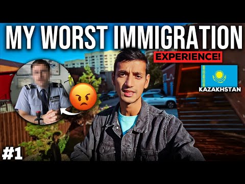 Indian Traveling to Kazakhstan 🇰🇿 | Worst Immigration Experience at Astana Airport.