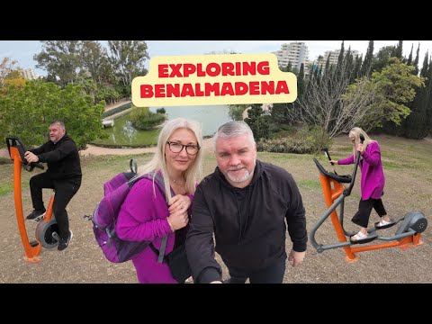 🇪🇸 Exploring Benalmadena Park And Marina , Spain 🇪🇸