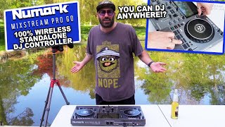 Video thumbnail for Numark Mixstream Pro Go - The world's first 100% wireless standalone DJ controller!? #TheRatcave by djkit®