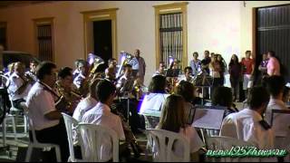 preview picture of video 'CONCIERTO BANDA MUNICIPAL DE MUSICA HUEVAR 14,8, 2012 Blancos Blancos'