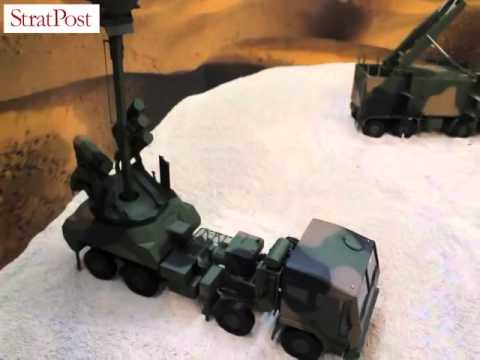 StratPost | Saab's Bamse Ashok Leyland-mounted SRSAM at DefExpo