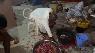 Ghana cooking for wedding ceremony